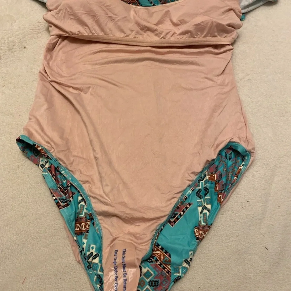 Mae Tribal Aztec Multicolor One Piece - Picture 8 of 14